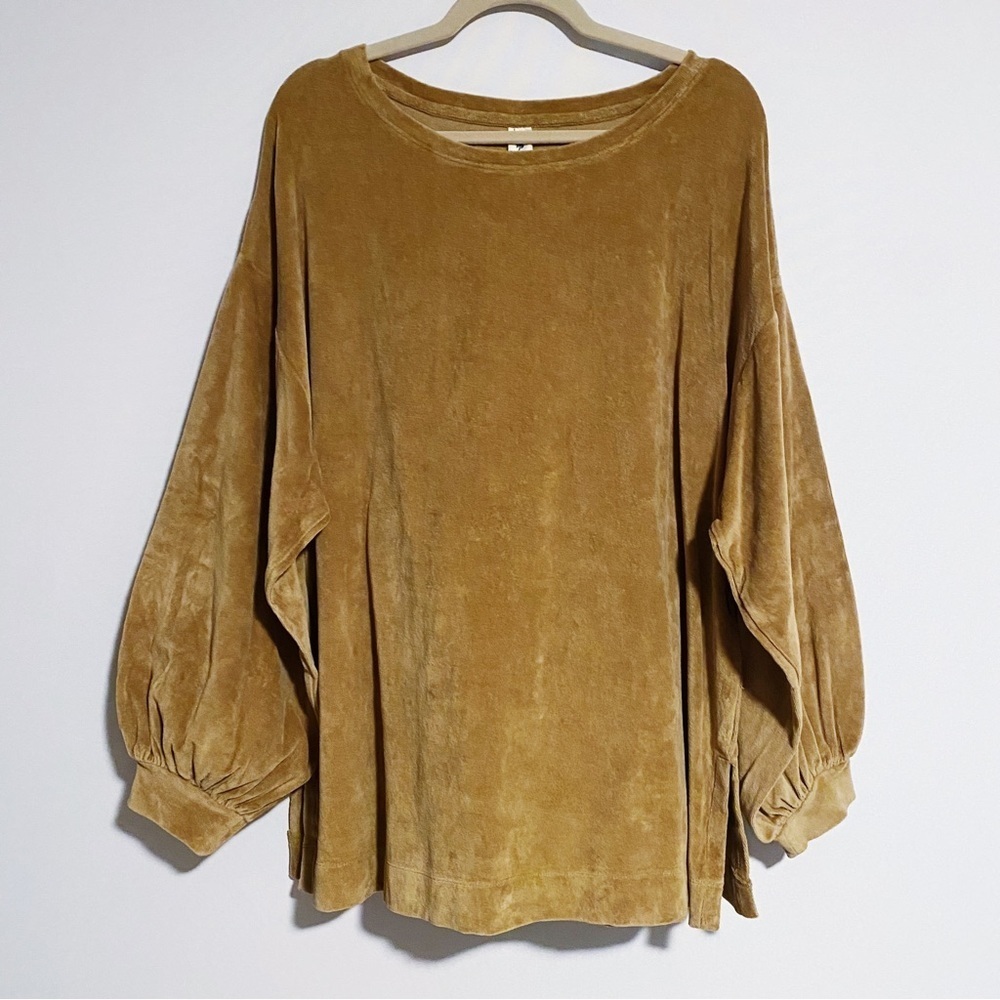 Kate Quinn - Dark Mustard Long Sleeve Blouse